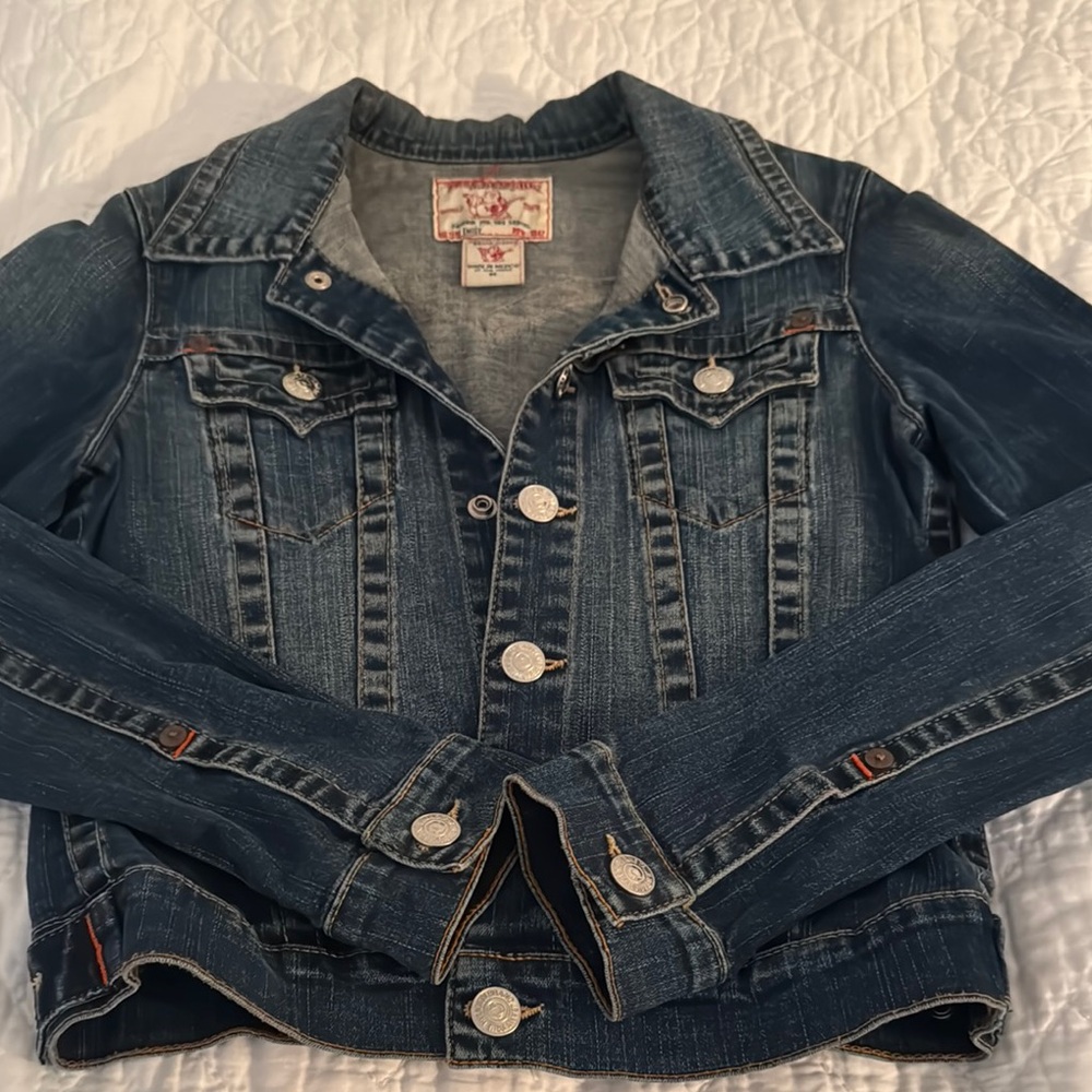 True Religion Dark Blue Kids Jean Jacket